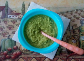 Kašica sa povrćem i piletinom – brokoli, paprika i prokelj